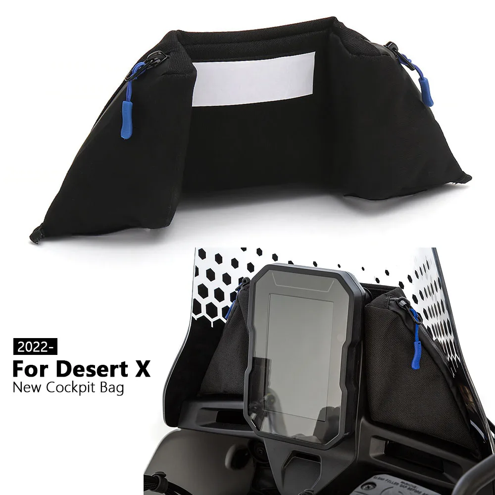 Motorcycle Accessories Black Head Bag Storage Bag Cockpit Bag Waterproof For Ducati DesertX DESERT X Desert X 2022 2023 2024