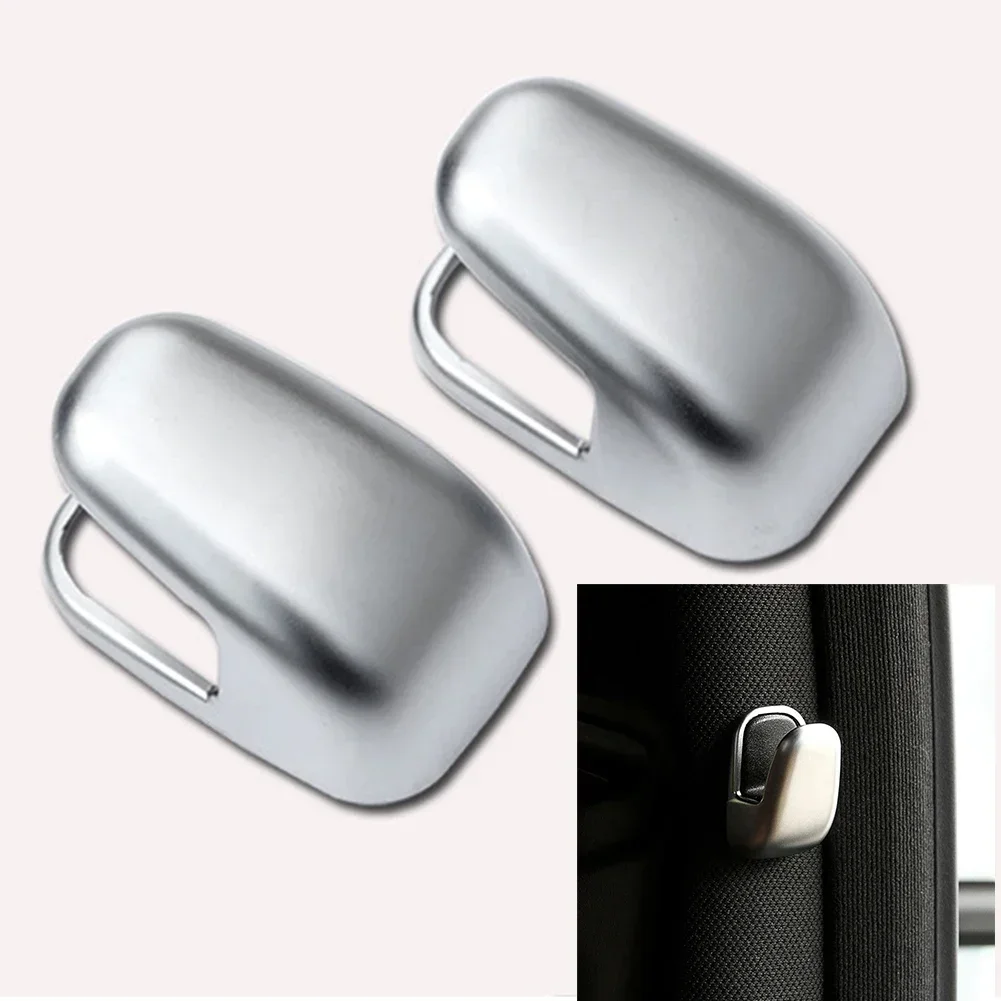 

2Pcs B Pillar Hook Silver Cover Trim For Mercedes Benz E CLS S Class W212 W213 W222 2014 2015 2016 Car Interior Moldings Window
