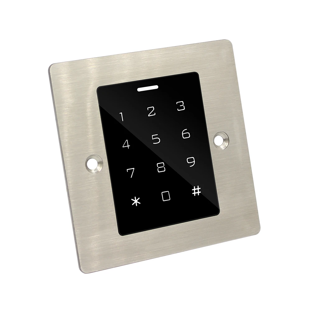 RFID Reader Keyless Door Opener Metal Access Controler 2000 Users IP66 Waterproof Embedded Reader Wiegand Output