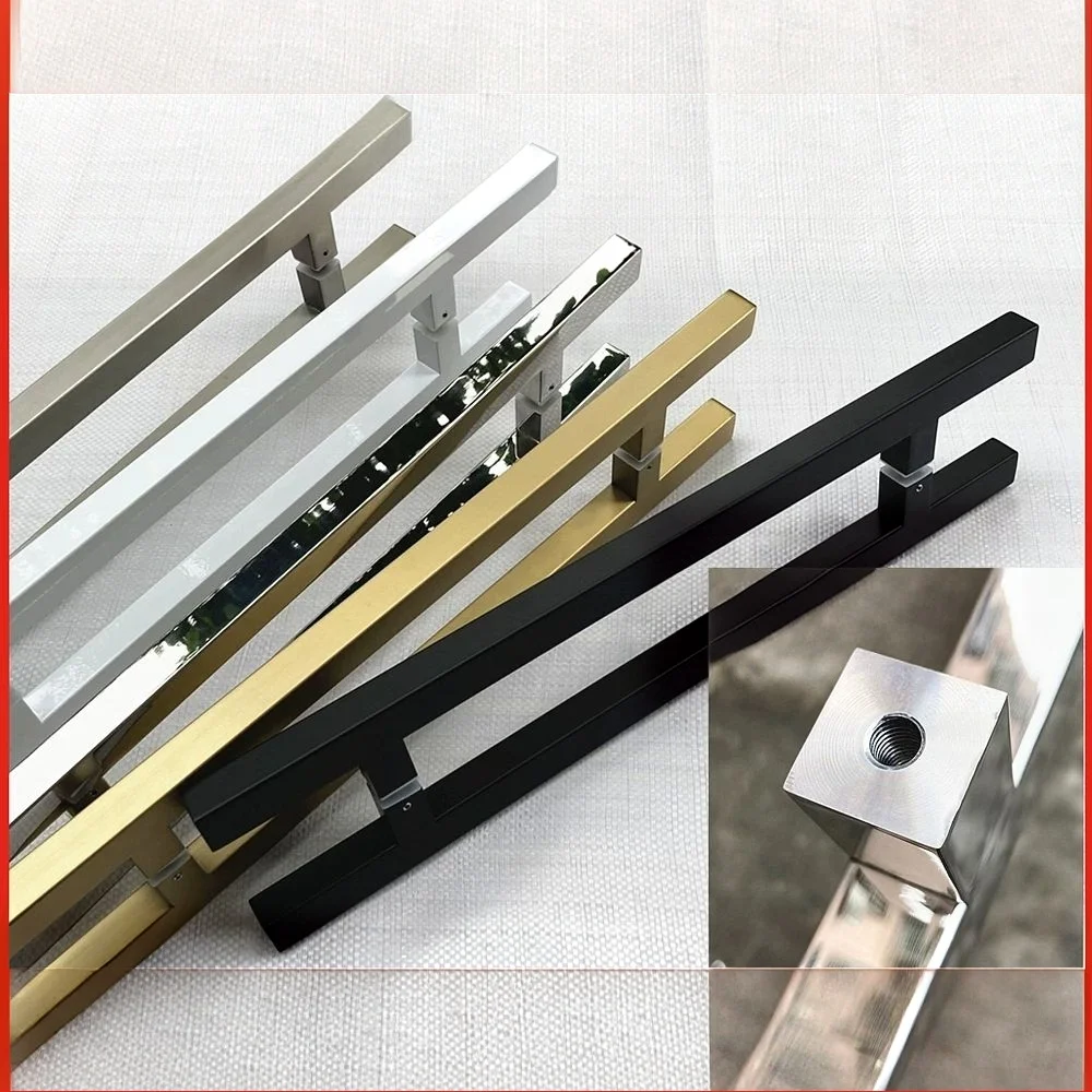 Thickened Solid Foot 304 Stainless Steel Glass Door Handle SJ-1099 - Durable And Stylish for Home Or Office Use