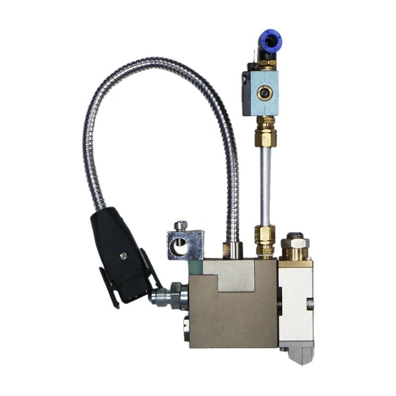 

Semi-Automatic Hot Melt Glue Equipment Stable Spray Pneumatic Driven Food Plastic Cartons Woodworking Accessories PURE Easy