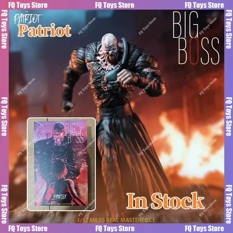 В наличии: Вторая партия коллекционной фигурки-модели Big Boss Tracker от Patriot Studio, масштаб 1/12, подарок для любителей биохимических игр.