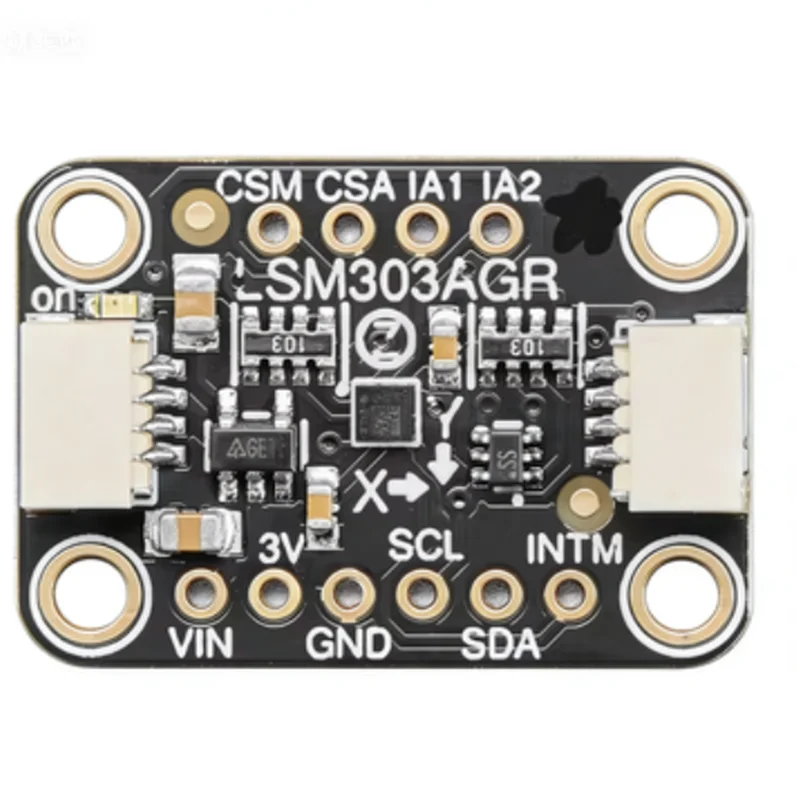 1PCS 2PCS LSM303AGR 3-Axis Accelerometer & Magnetometer Module - STEMMA QT / Qwiic InterfaceCS