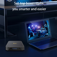 TV98 PRO ATV H313 Android 14.0 TV Box 8K Quad Core 2.4G/5G Dual WiFi Voice Remote BT Media Player Set Top Box Android Box