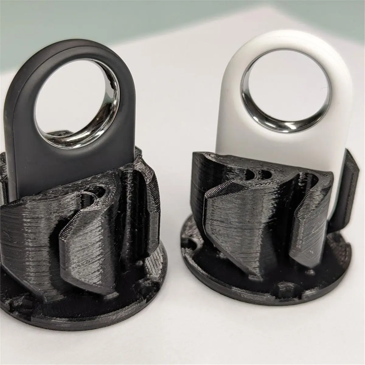 For Smarttag2 Bike Front Fork Pipe Mounting Bracket Anti-Lost 3D Printed Mount for Smarttag2 Cycling
