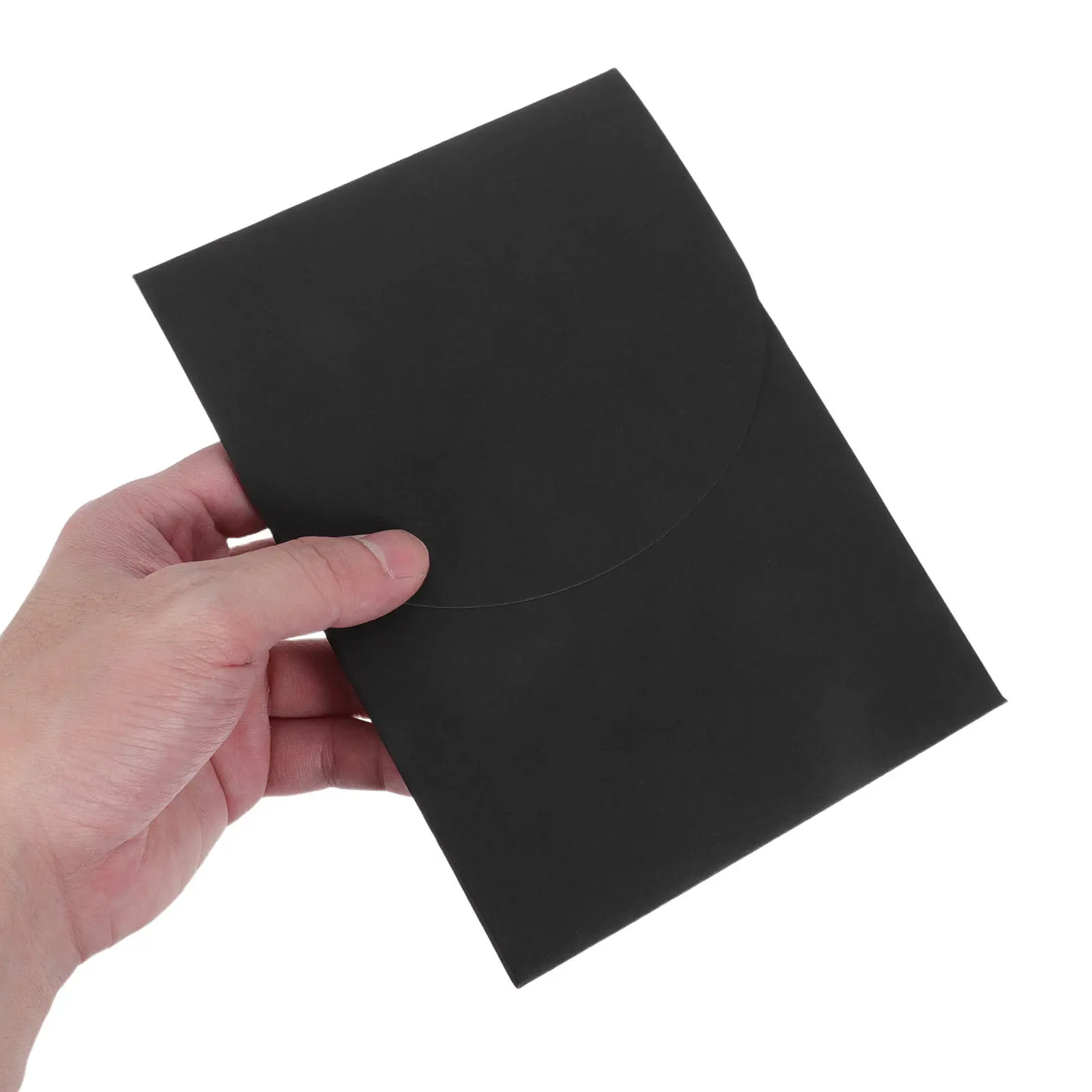 

20Pcs Envelopes Card Envelopes Plain Black Invitations Wedding Greeting Cards Lunar New Year Business Mailing Postcards