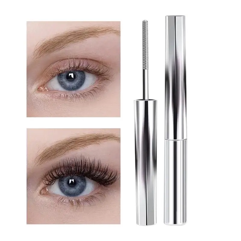 Mascara baguette en fer, maquillage de beauté, Extension de cils noirs, liquide imperméable, Volume, cosmétique longue tenue