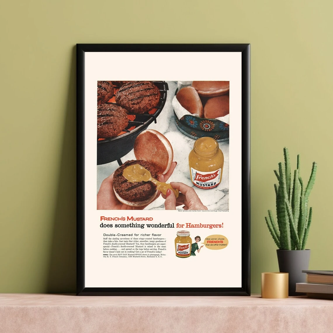 Retro Mustard Ad - … - image