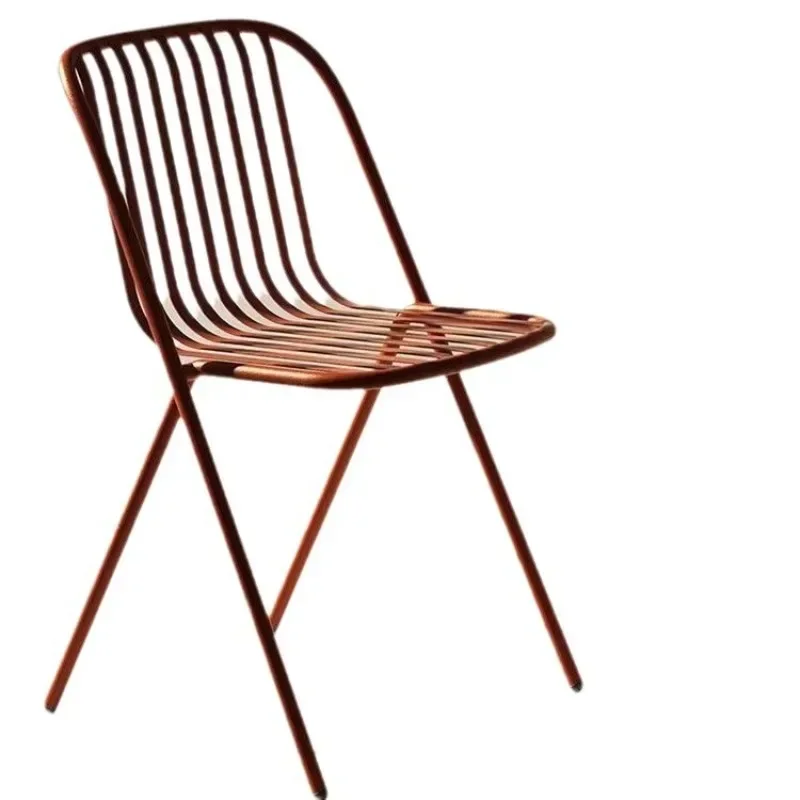 Outdoor table and chair combination hotel B & B courtyard outdoor leisure dining table and chair Internet celebrity dopamine out