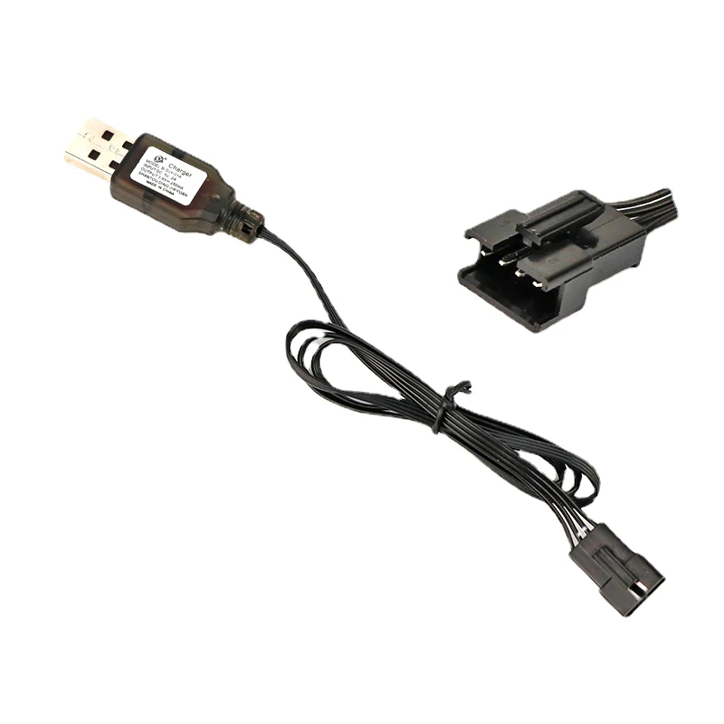 NEW! 7.4V (3.7V X2) Charger SM-2P/3P SM-4P Reverse XH-3P/4P Li-ion Battery Electric RC Toys Car Boat USB Charge
