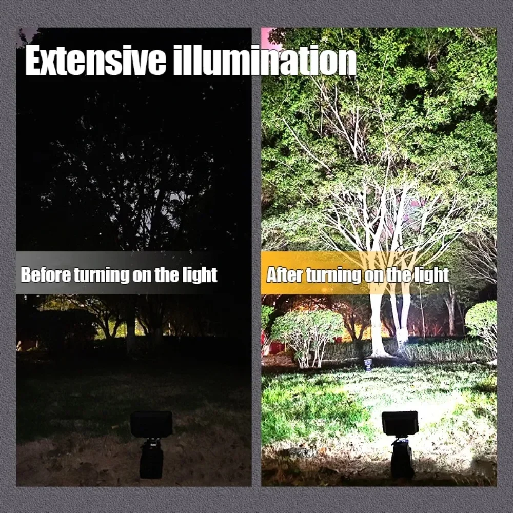 14.4V-18V 리튬 이온 배터리 랜턴 야외 손전등 3 인치 무선 LED 작업 조명 캠핑... - 4