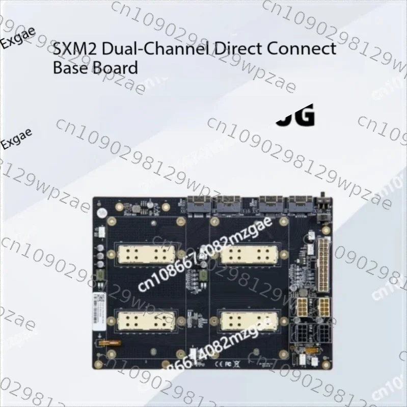 1PCS For V100 SXM2 Dual SIM Pass-Through 300G NVLink Interconnect Aom-sxmv Simplified Version