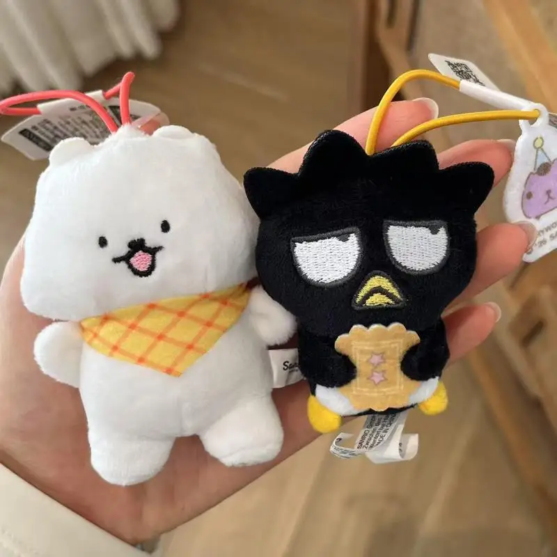 漫画バッドツマル/ハローキティぬいぐるみペンダント人形柔らかくて快適なぬいぐるみ人形バックパックペンダント装飾クリスマスギフト