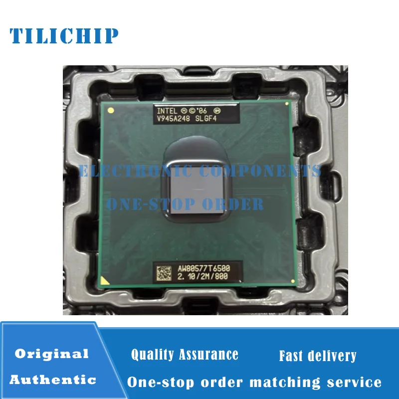 T6500 SLGF4 2.1G/2M/800 Original official version PGA notebook CPU