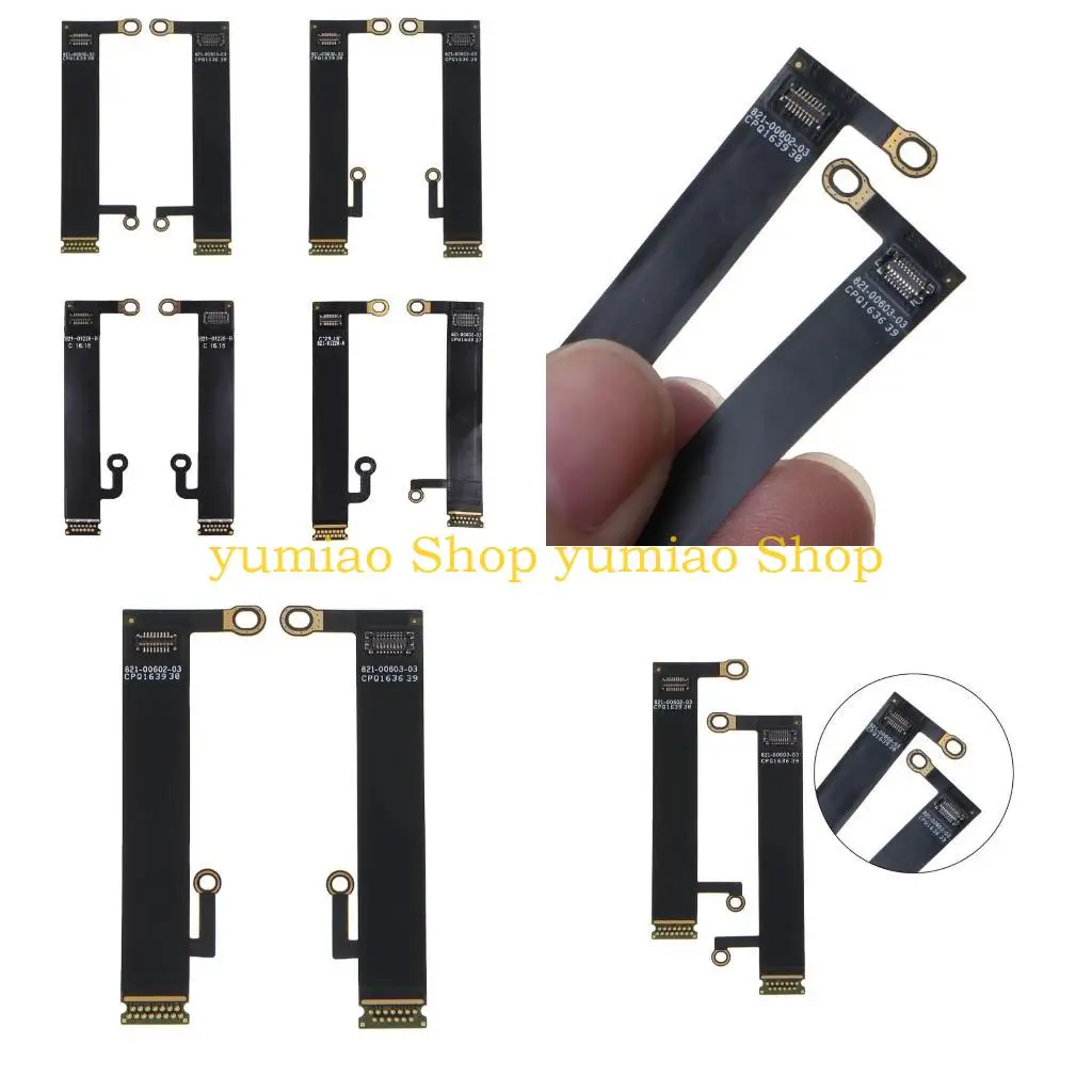 

587B Replaces the LED Backlight Cable Connector of the A1989 A1990 A1706 A1707 A1708 for MacBook 13in 15in 2Pcs