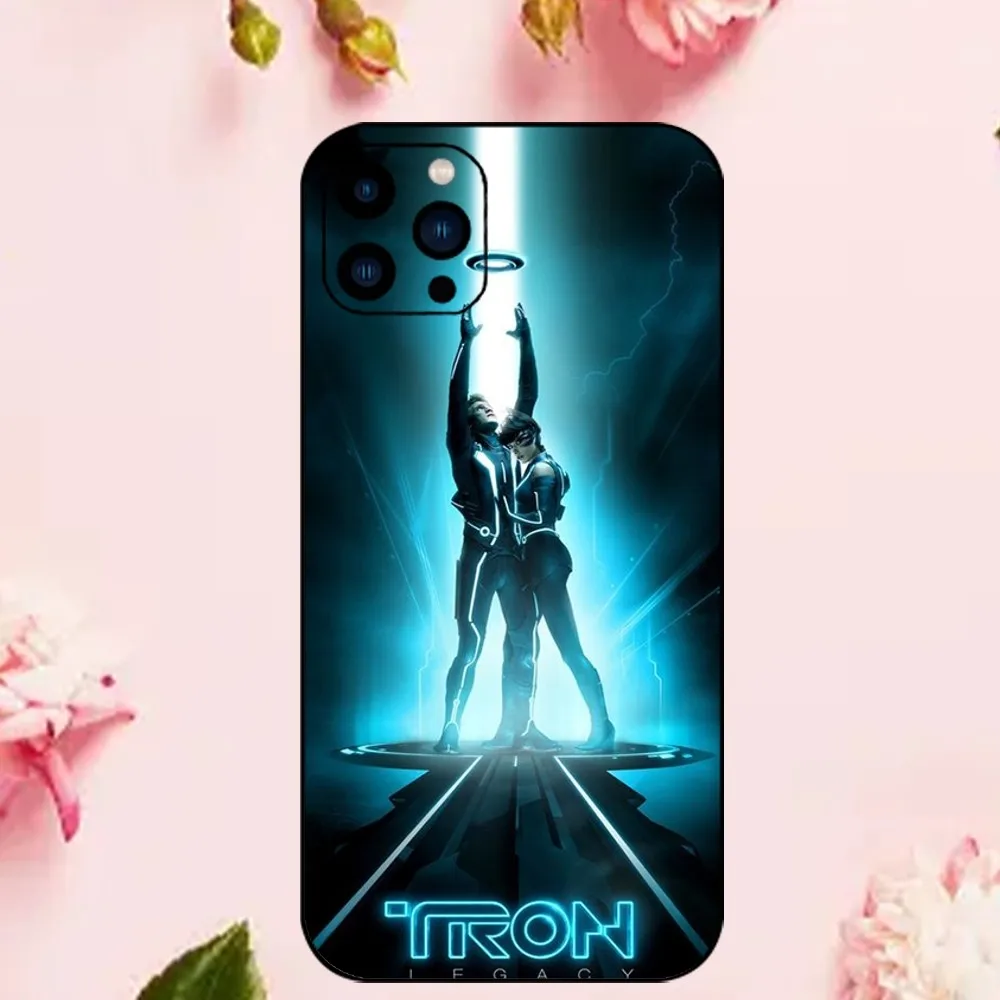 Miniso Tron Legacy Phone Case For iPhone 15 14 13 12 Mini 11 Pro Max X XR XS 8 SE Plus Shell