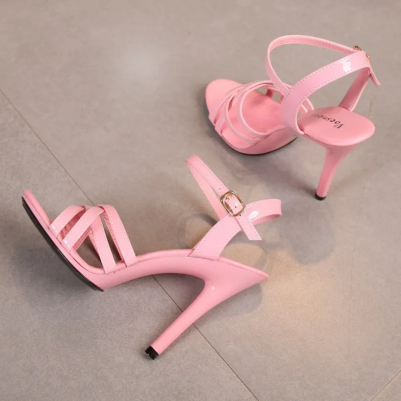Ladies Shoes Summer Wedges Woman 2022 Sandals For Women Fish Mouth Thin Heels Dress Open Toe Sandals 34 36 37 40 41 42 43 Size