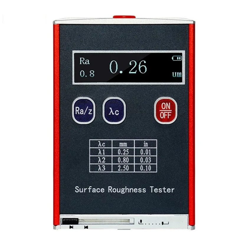 Portable Metal Surface Roughness Tester High Precision Handheld Roughness Measuring Instrument Industrial Finish Smoothness