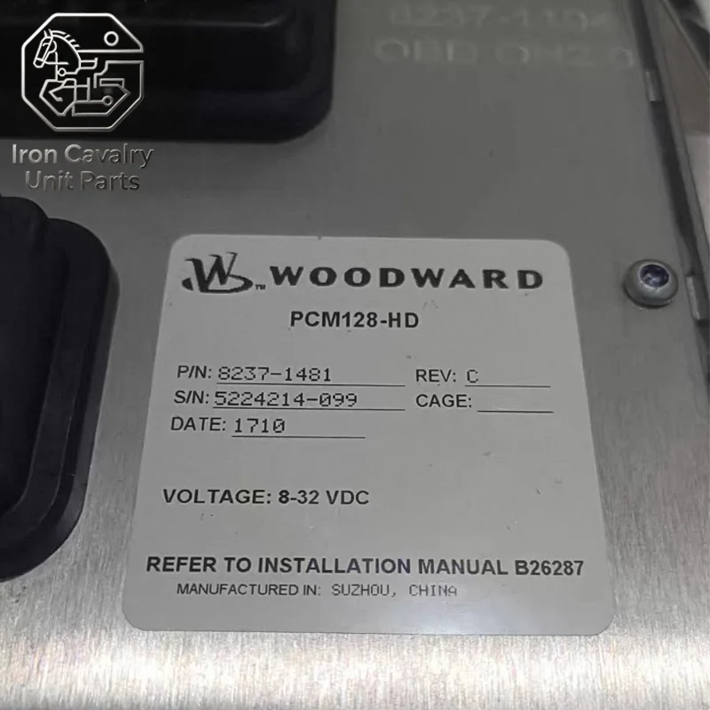 8237-1481 OH2 PCM128-HD Woodward Original Motor Control Module Electronic Control System Automotive Parts