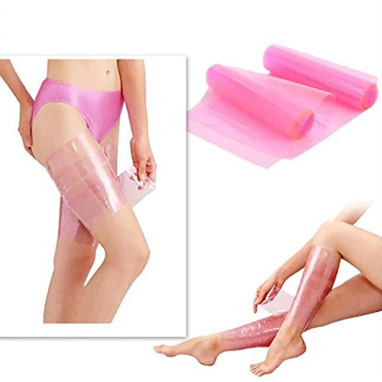 

Slimming Plastic Wrap, Hot Burn Body Shaping Waist Leg PVC Wrap Sauna Slimming Belt