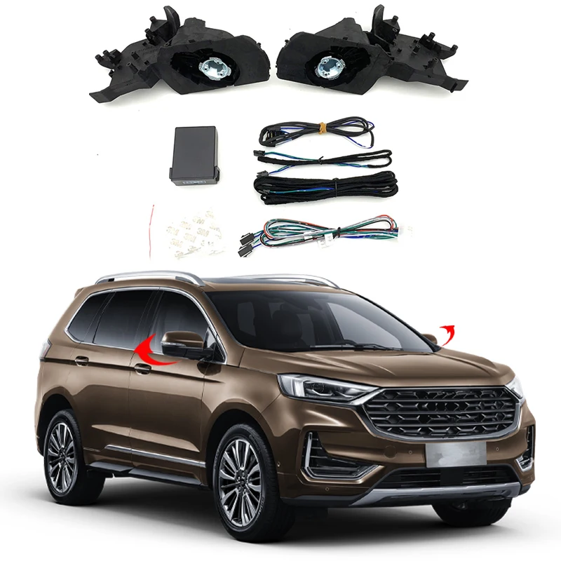 

For Ford EDGE 2016+ Auto Intelligent Automatic Car Electric Rearview Side Mirror Folding System Kit Module When placing