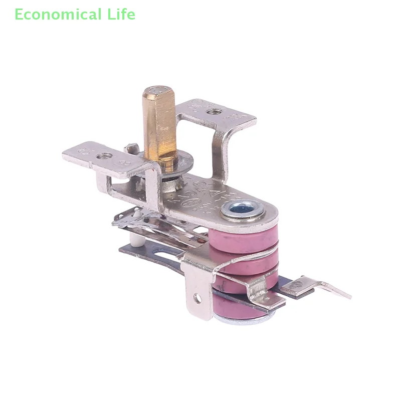 AC250V/16A Adjustable 90 Celsius Temperature Switch Bimetallic Heating Thermostat KDT-200 For Electric Iron Oven