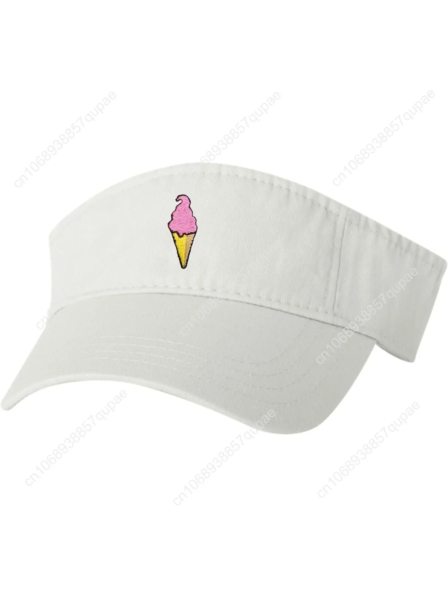 

Go All Out Adult Ice Cream Cone Embroidered Visor Dad Hat