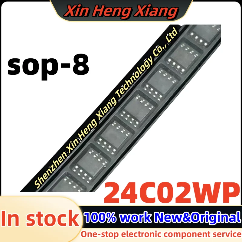 

(10pcs)ST24C02WP 24C02WP sop-8