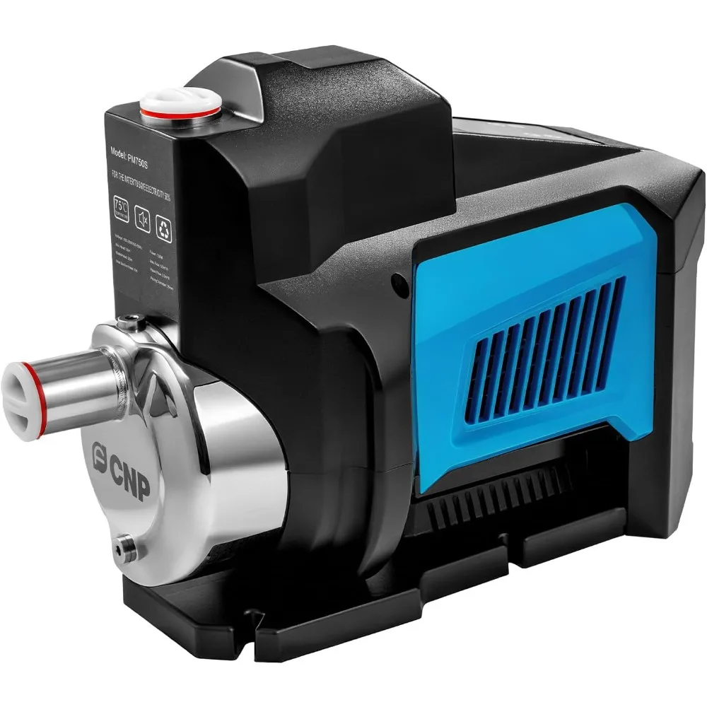 

US Shipping Variable Speed Automatic Water Pressure Booster Pump 80PSI Whole House Constant Pressure Smart Pump Low Noise