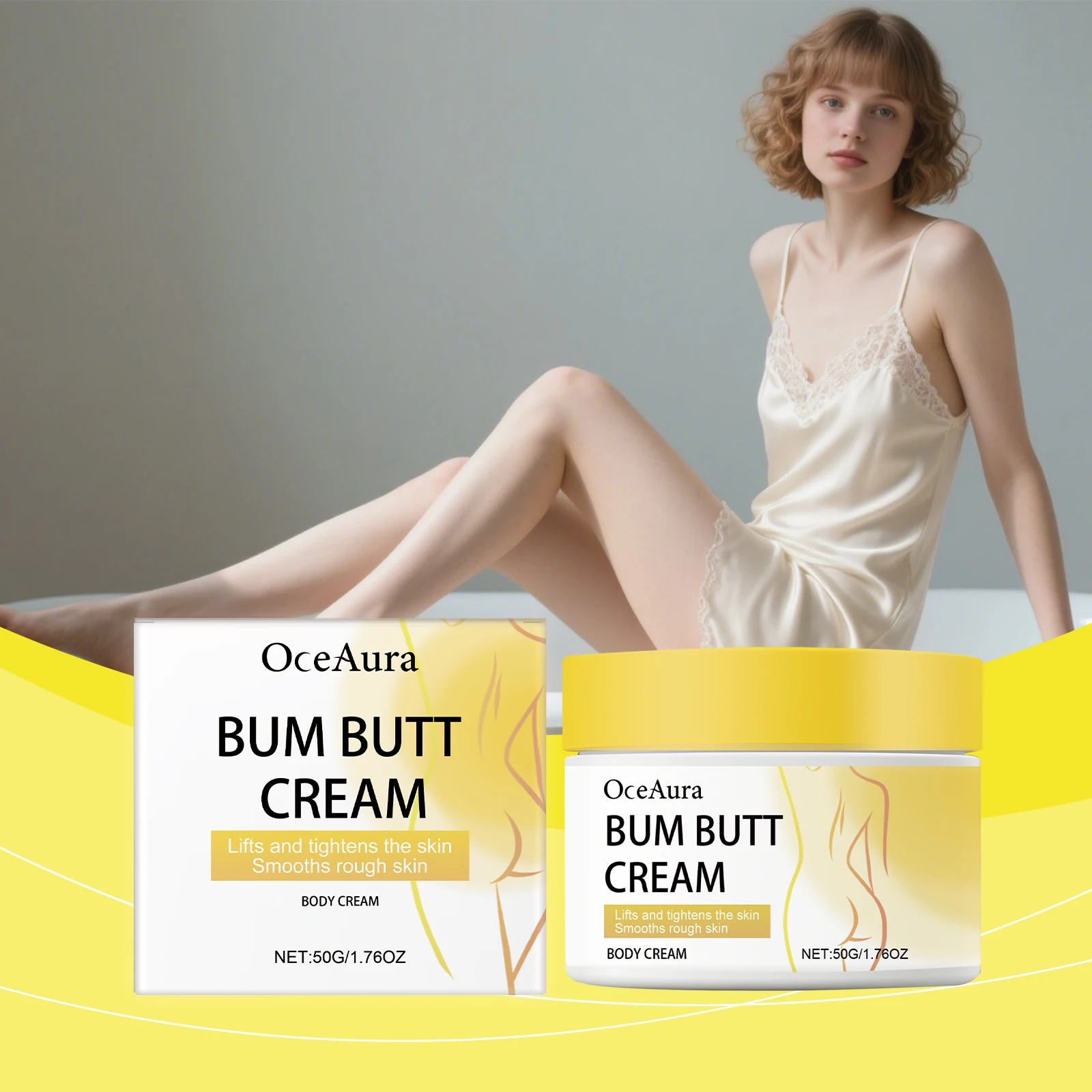 ヒップアップクリーム ボディ引き締め バットリフトアップ エッセンシャルオイル 美尻効果 ヒップ成長促進 セクシーなボディケア