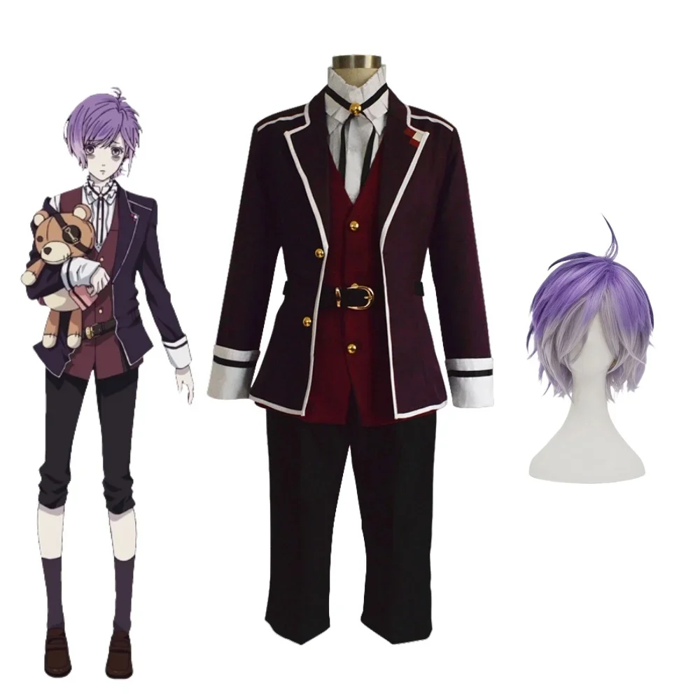 CosplayAnime Diabolik Lovers Kanato Sakamaki disfraz de Cosplay de todas las tallas personalizado uniforme fresco para hombres