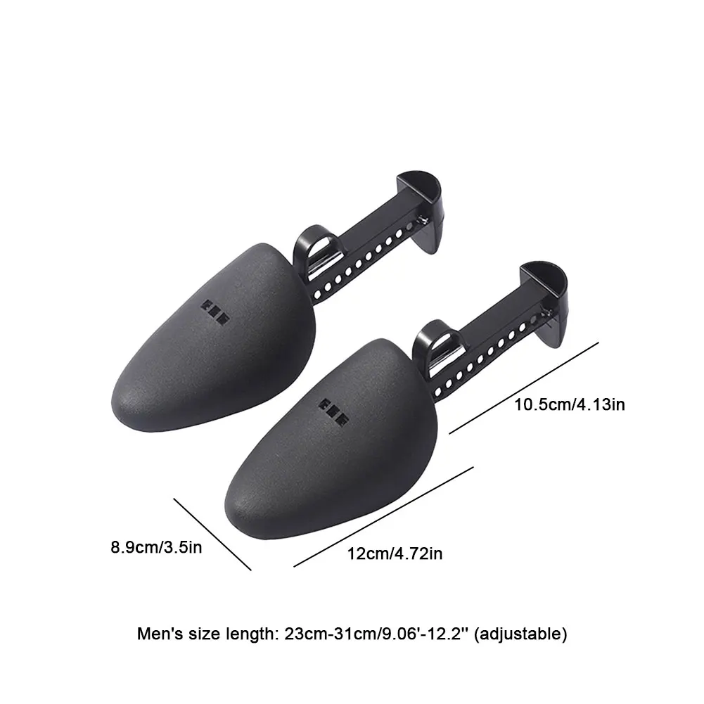 1Pair Plastic Shoe Stretcher For Men Women Leather Shoe Adjustable Shoe Tree Stretcher Boots Rack Anti-deformation Boots Support