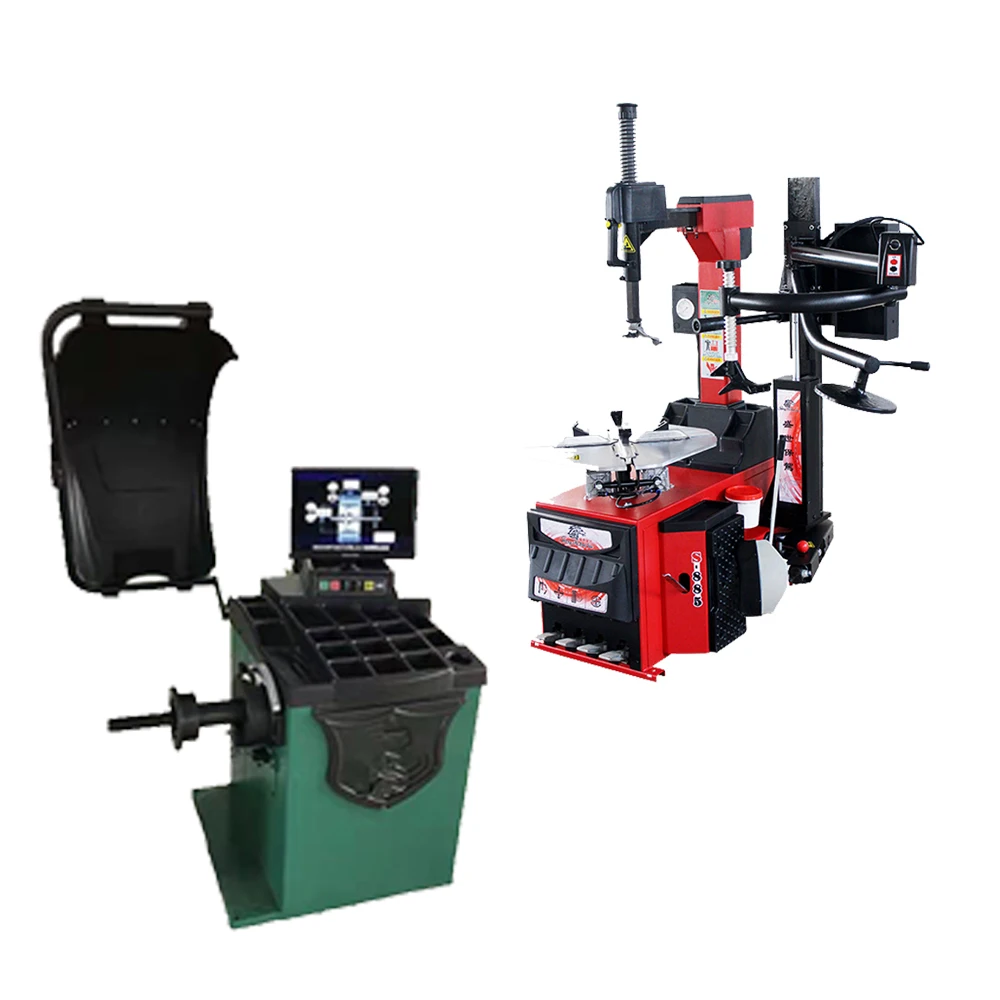

Heavy-Duty Tire Changer and Wheel Balancer Machine Set Combo Factory Product