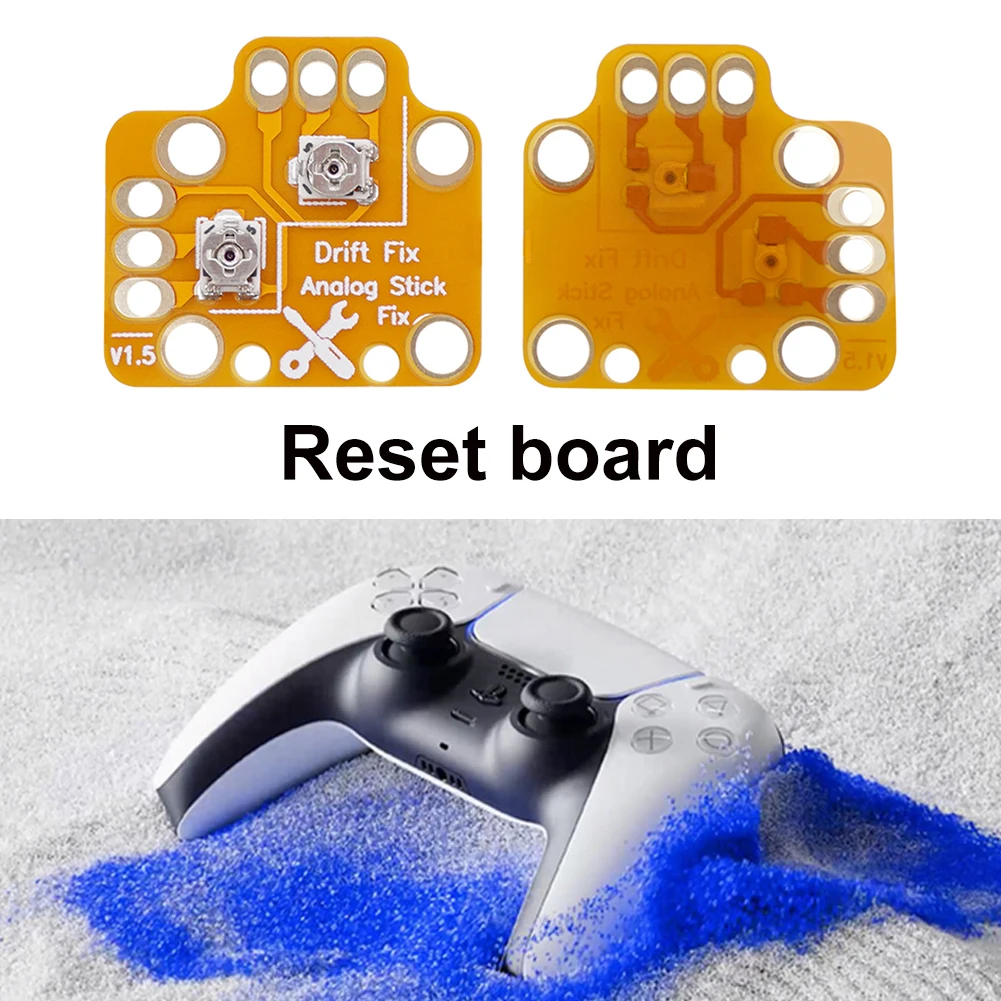 1-10 Pcs Reset Drift Thumbstick Calibration Plate Game Handle Joystick Drift Repair Board for PS4 PS5 Xbox One Xbox Series S/X