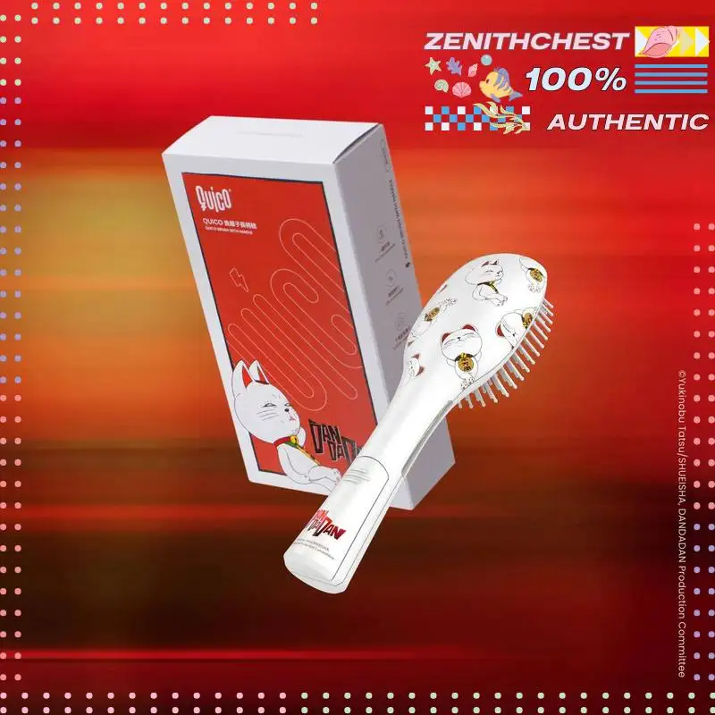 DAN DA DAN Lucky Cat Wireless Negative Ion Hair Brush / Portable Air Cushion Styling Comb For Daily Hair Care And Fans