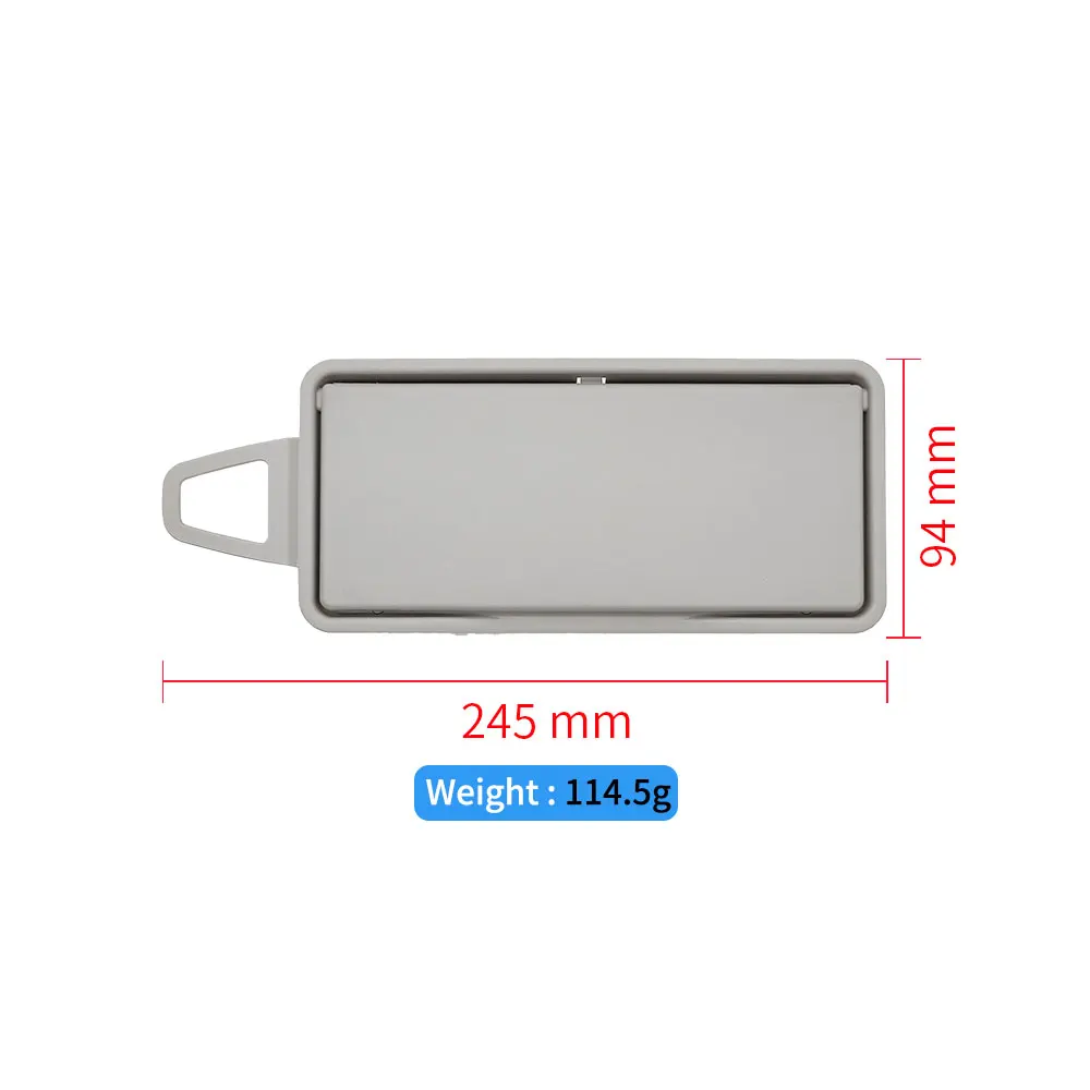 For Mercedes W212 W218 Car Interior Front Sun Shade Visor Makeup Cosmetic Mirror Cover For Benz E Class Class E200 E250 CLS300