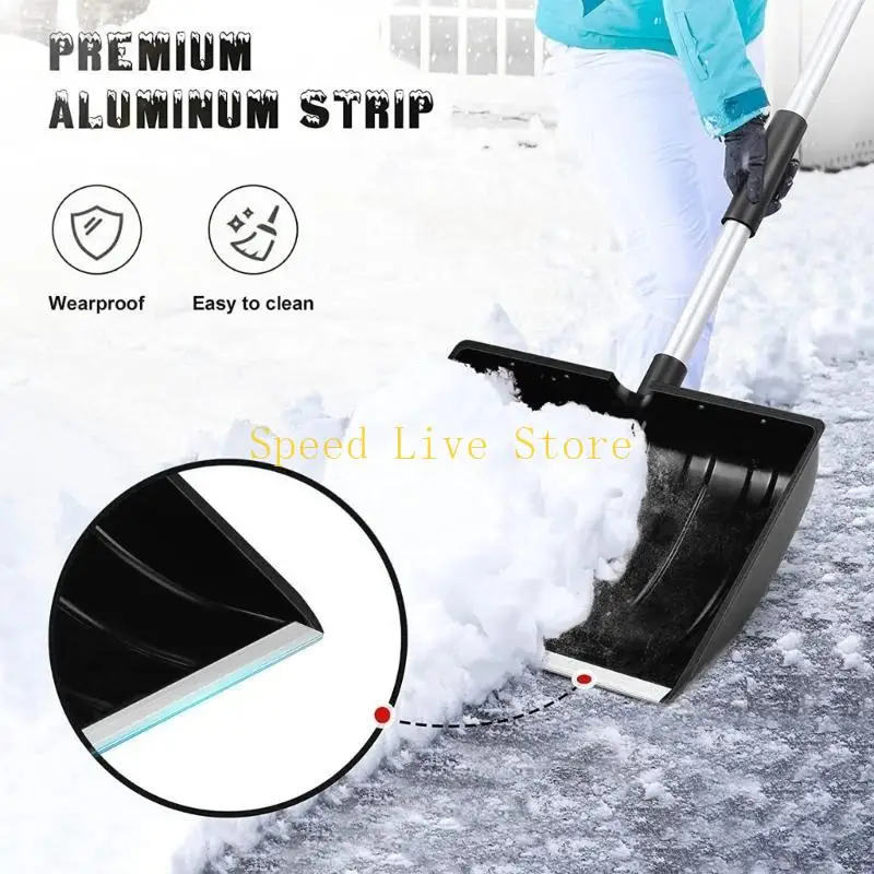 

547c Kids Snow Shovel снежная лопата идеального размера для детей от 3 до 12 лет безопаснее, чем металлические снежные