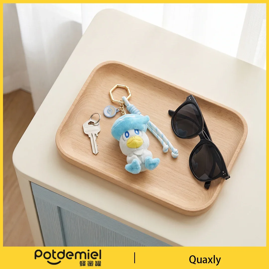 Potdemiel Pokemon Quaxly Plush Keychain Stuffed Animal Handbag Charm Anime Bag Decor Men Women Kids Gift Toy Collectible view 5