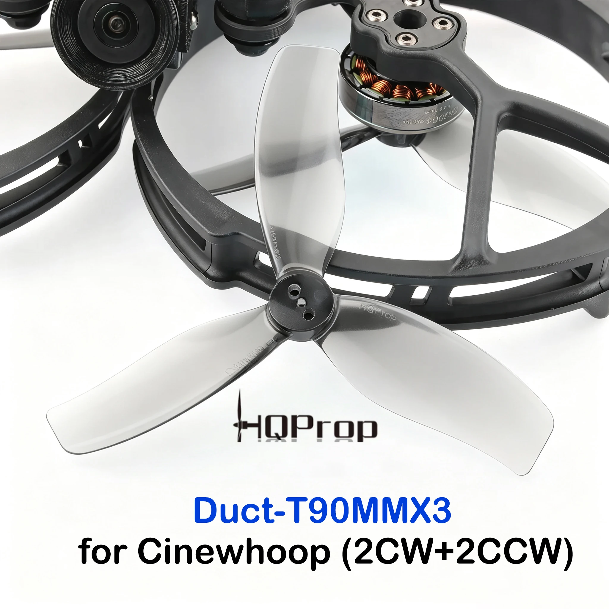 2/4/6Pairs HQProp Duct-T90MMX3 (2CW+2CCW) 3.5 inch 90mm Propellers 3-Blade 1.5mm For RC FPV Drone Cinelog35 CL35 ProTek35 Part