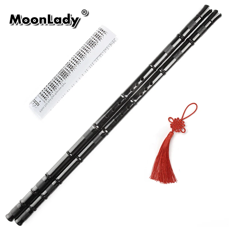 Chinese Traditional Resin Musical Instrument Nine Section Xiao In G Key Suitable For Beginners