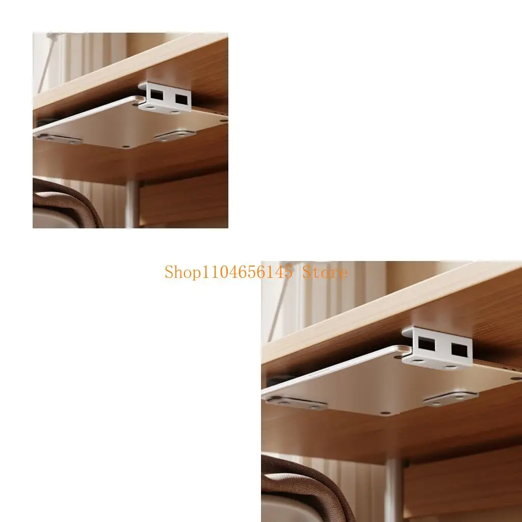 

5ASD Вентилируемая компьютерная подставка под организацией стола Универсальная совместимость углеродной стали для ноутбуков 11