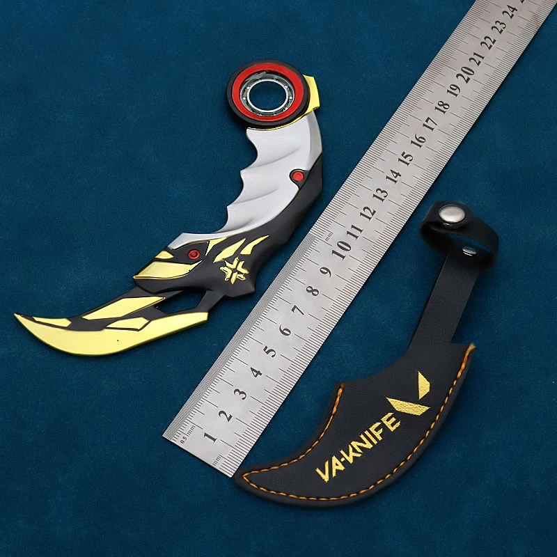 سلاح الشجاعة أبطال Karambit مخلب سكين لعبة الطرفية 16 سنتيمتر سلاح السيف المعدني نموذج اكسسوارات الحلي لعبة الأولاد هدية