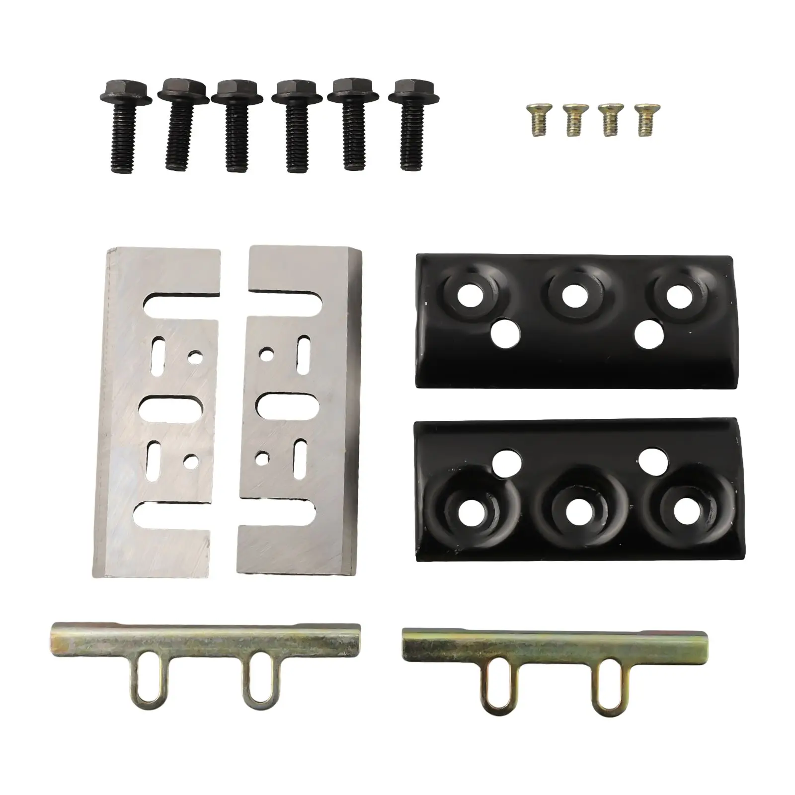 Tableting Planer Blade For 1900B Electric Planer HSS Outer Clamp Parts Planer Blade Clamp With Screws Brand New