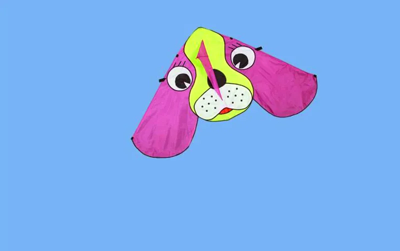 gratis verzending hond kite vliegen speelgoed voor kinderen vliegers lijn nylon kite string kids kite lucht speelgoed professionele wind kite fabriek