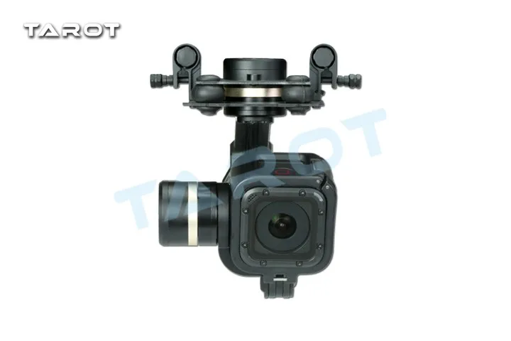 Tarot TL3T02 Metal 3 Axis Brushless Gimbal T-3D IV for GoPro Hero 4 Session