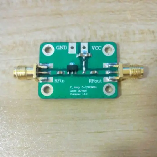 High Frequency Broadband RF Amplifier (5-1500MHz Gain 20dB), Gain Module in Stock