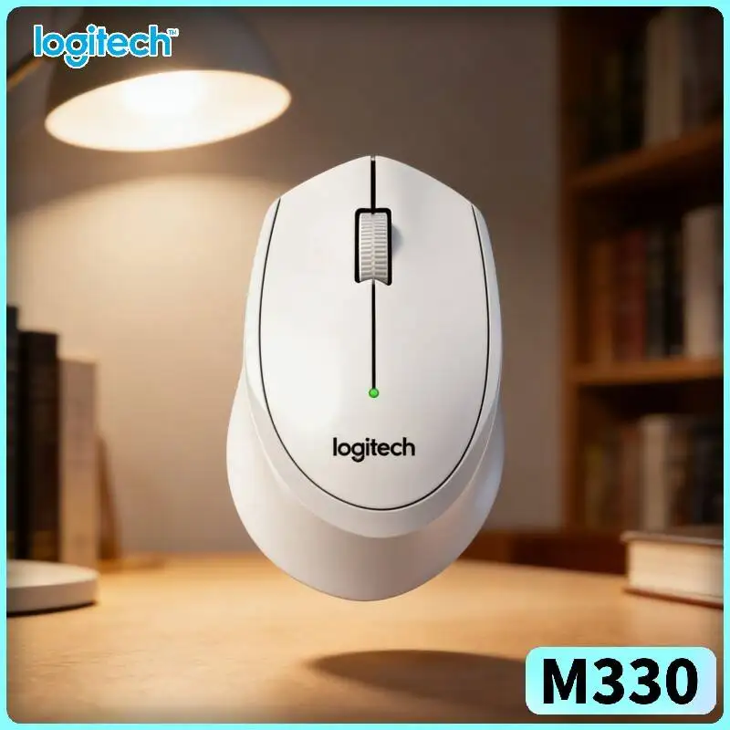Safely Store Nano Dongle Prevent Loss During Travel Moving Logitech M330 Silent Wireless Mouse Built In Storage Slot