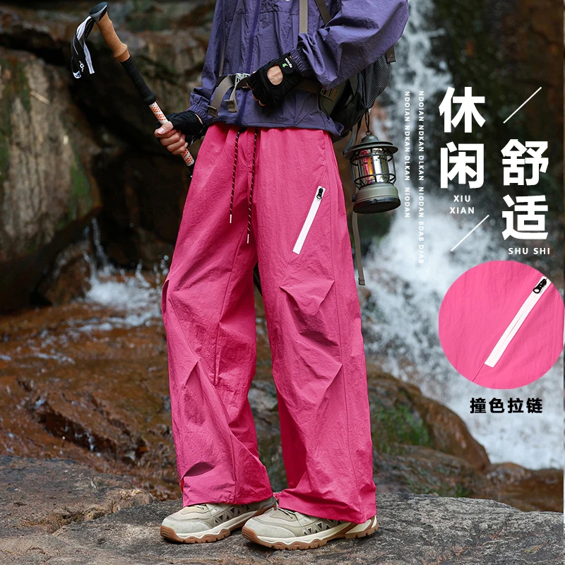 Unisex Outdoor Waterproof Hiking Pants Fashion Cargo Pants Autumn Sports Trousers Fishing Camping Pants Men Women Брюки осенние