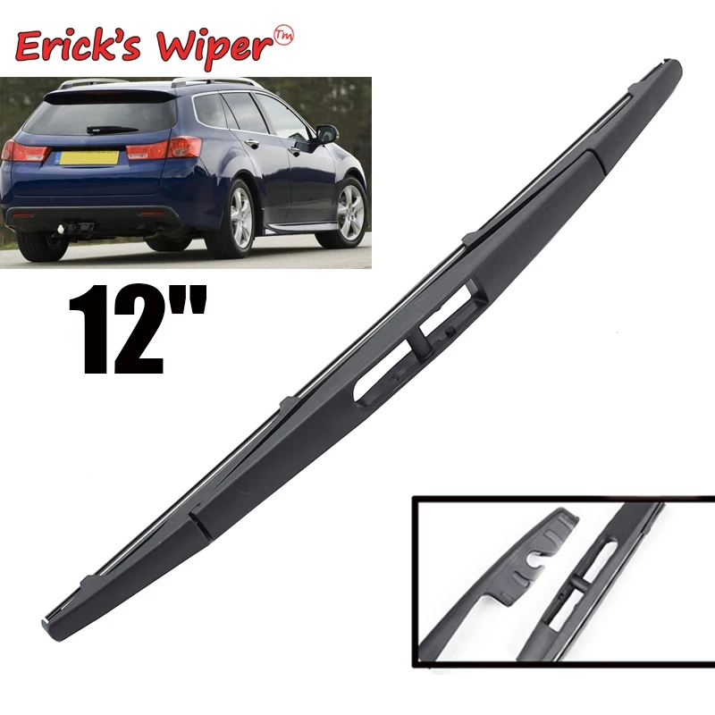 

Erick's Wiper 12" Rear Wiper Blade For Honda Accord Estate 2003 - 2012 Windshield Windscreen Clean Tailgate Window Rain Brush