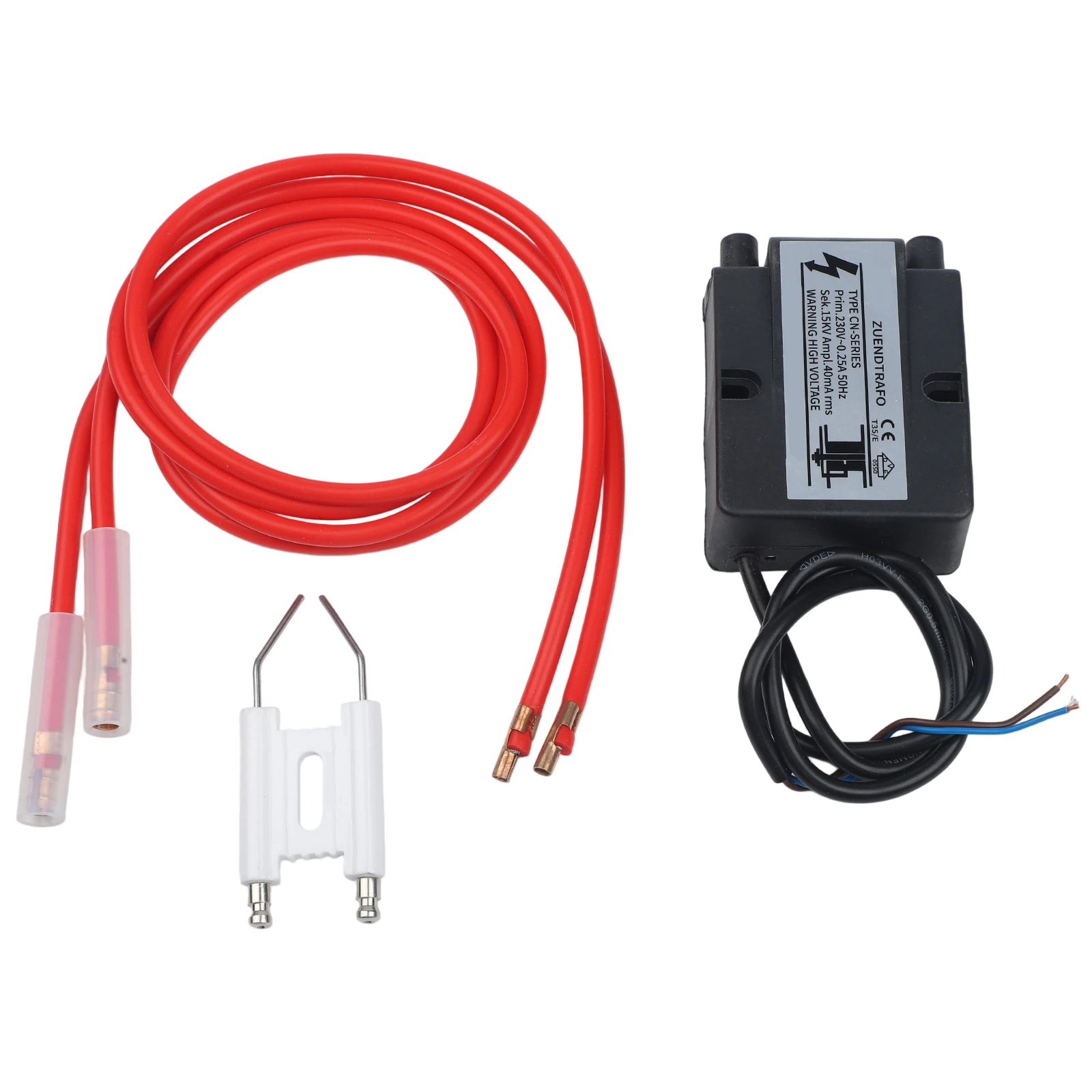 High Voltage Ignition Transformer Automatic Ignition Line Length 1 Meter Ignition Transformer Overheating-Resistant